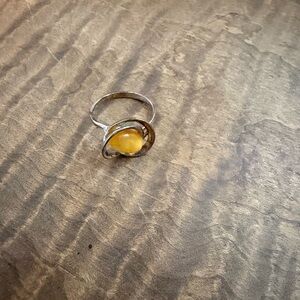Amber ring